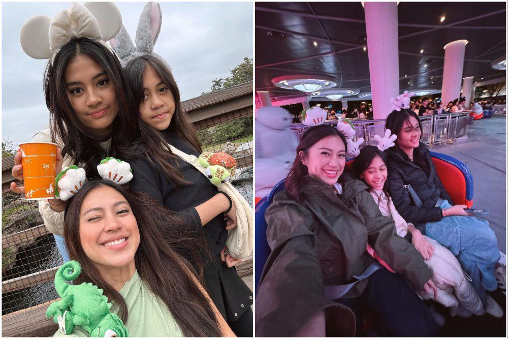 10 Potret Tyna Dwi Jayanti ke Disneyland dan Disneysea Jepang