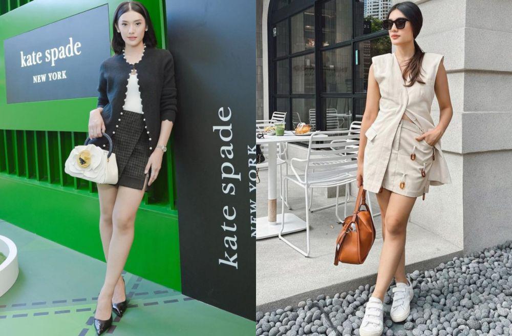 9 Mix and Match Mini Skirt ala Anissa Aziza, Edgy hingga Girly!