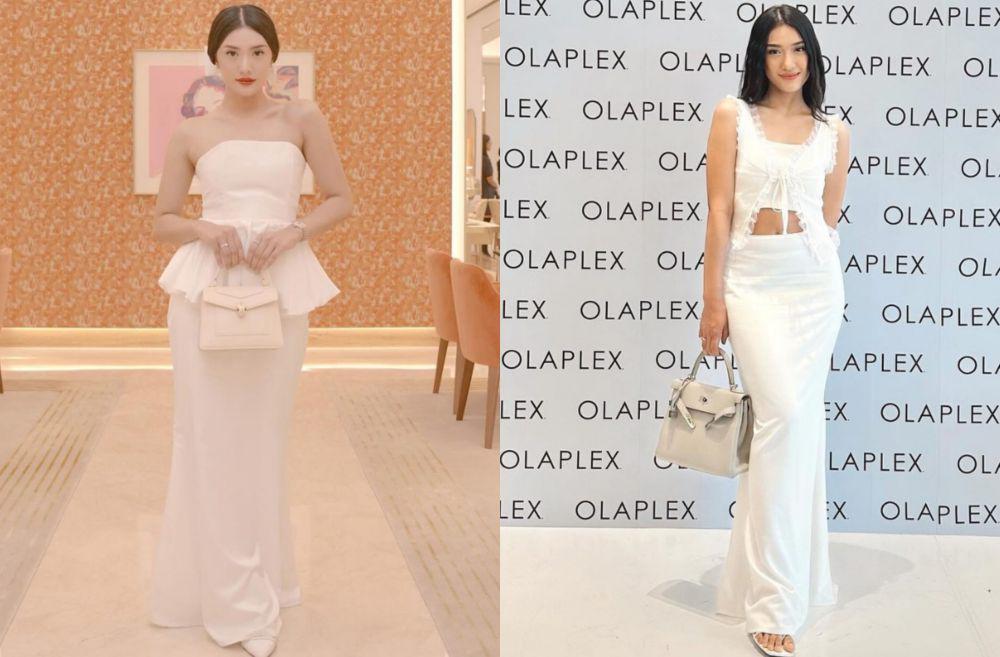 10 Inspirasi Outfit Nuansa Putih ala Anissa Aziza, So Classy!
