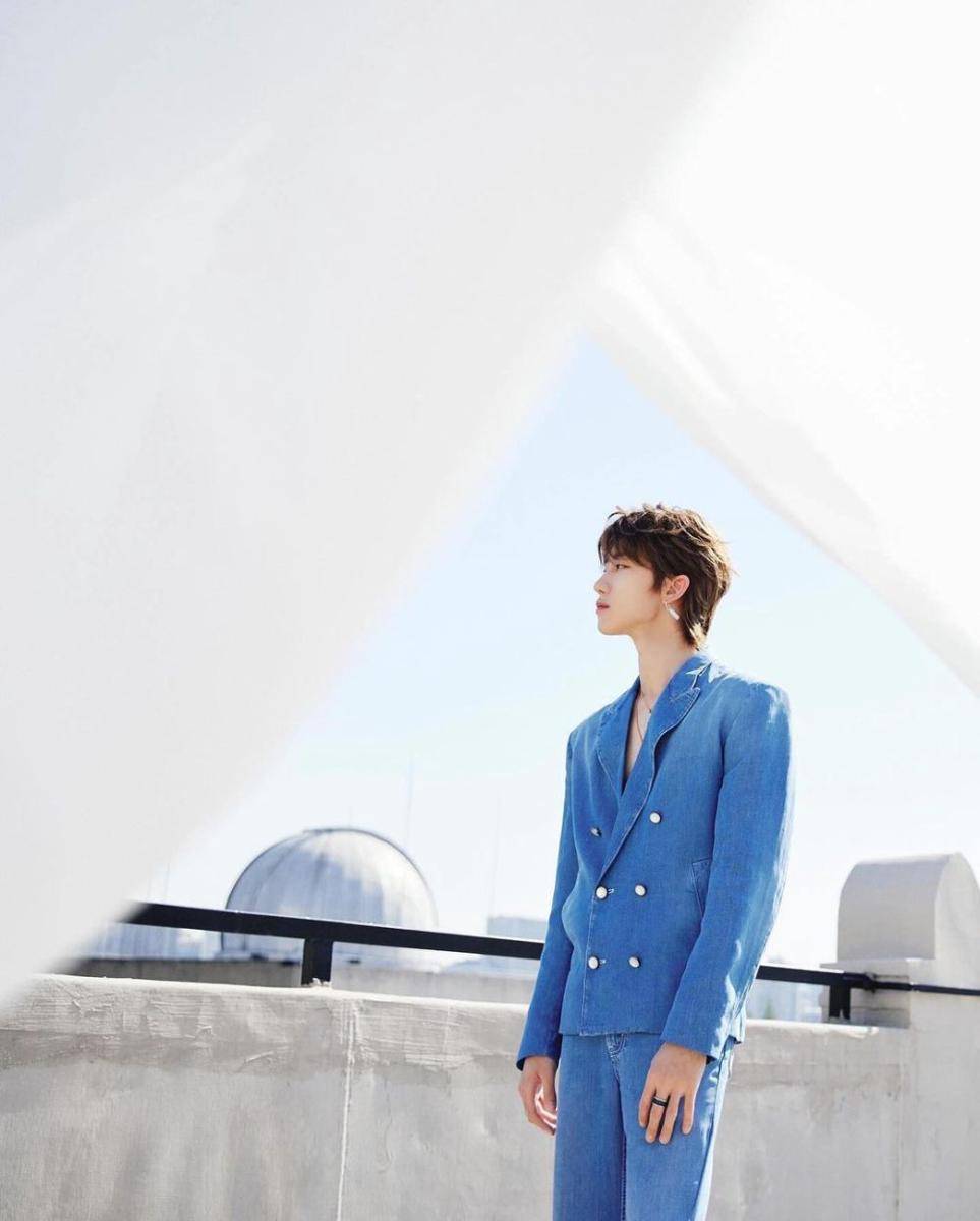 Potret The8 SEVENTEEN di Louis Vuitton Pre-Fall 2024 Show Shanghai (instagram.com/xuminghao_o)