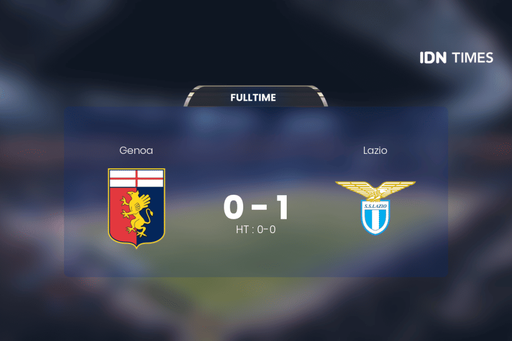 Lazio Permalukan Genoa di Kandangnya