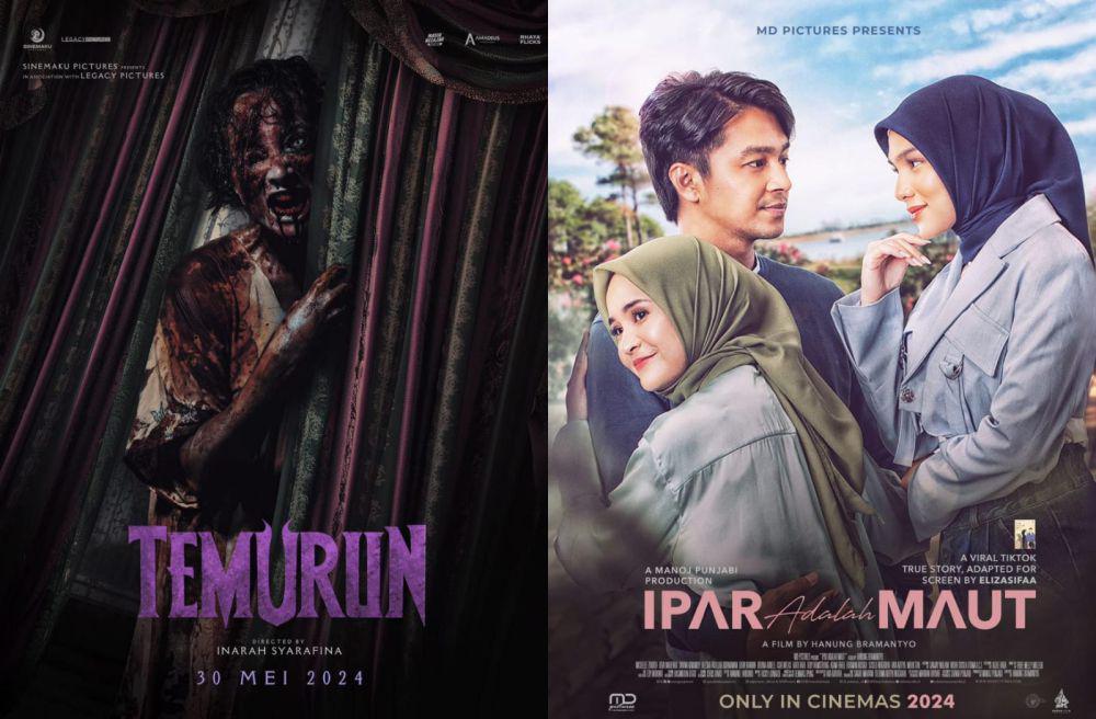 4 Film Indonesia yang akan Tayang Mei 2024, Didominasi Horor!