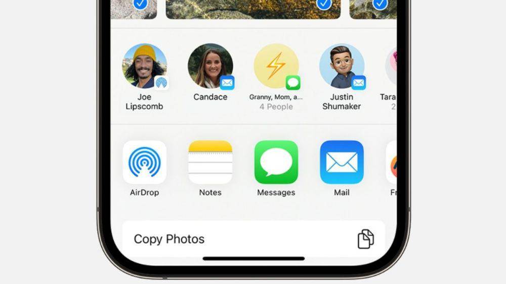 ilustrasi AirDrop (dok. Apple)
