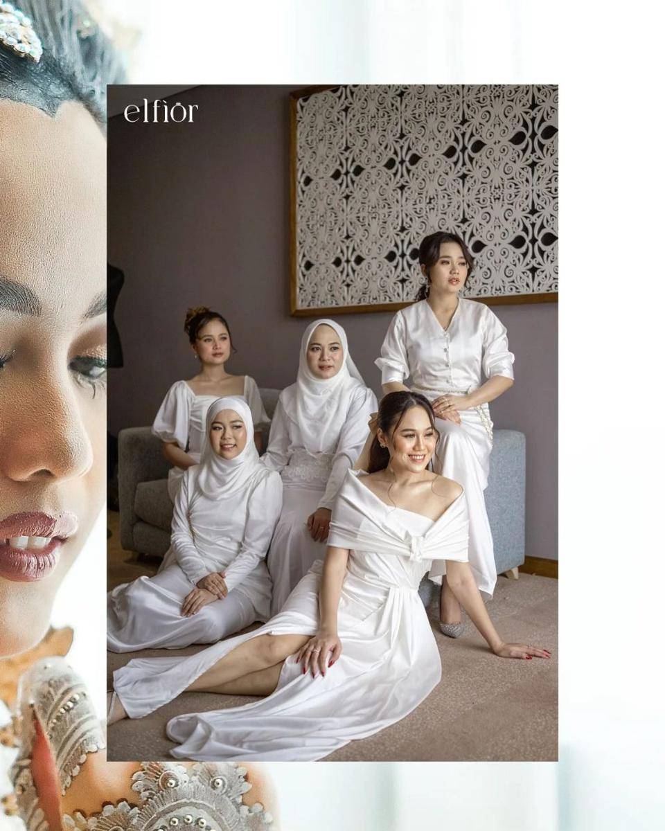 potret bridesmaid di pernikahan Putri DA (instagram.com/elfiorphoto)