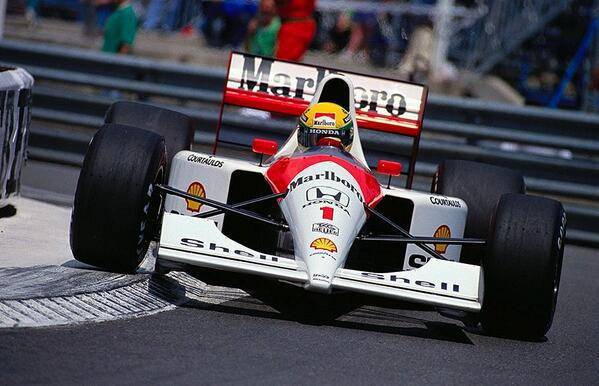 Ayrton Senna (twitter.com/McLarenF1)