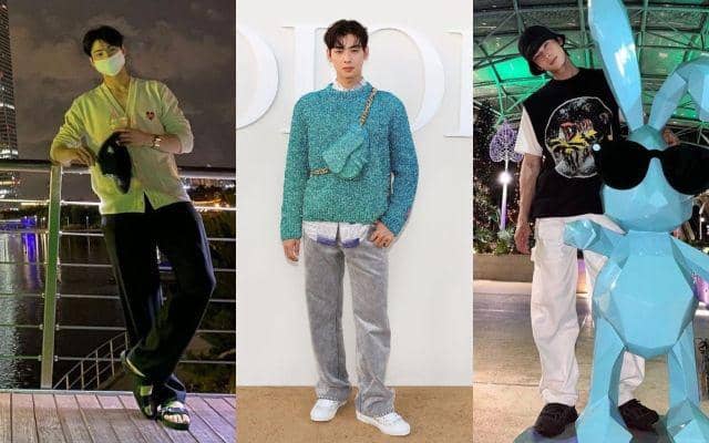 10 Inspirasi Padu Padan Knitwear ala Cha Eun Woo ASTRO, Fashionable!