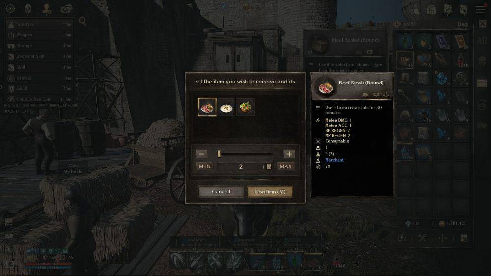 Meal Basket di Night Crows (dok. Wemade Connect/Night Crows)