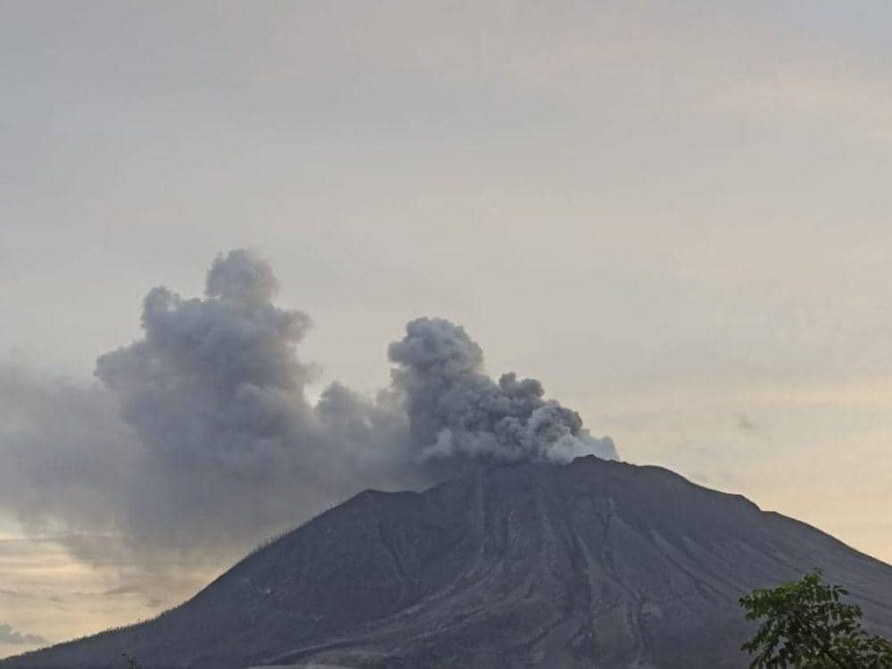 Gunung Ruang (dok. PVMBG)