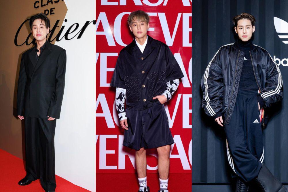 8 Mix and Match Outfit Hitam ala Billkin Putthipong, Manly Abis!