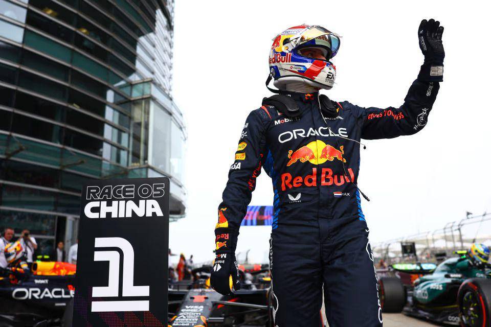 Max Verstappen meraih pole position di GP China 2024. (formula1.com)