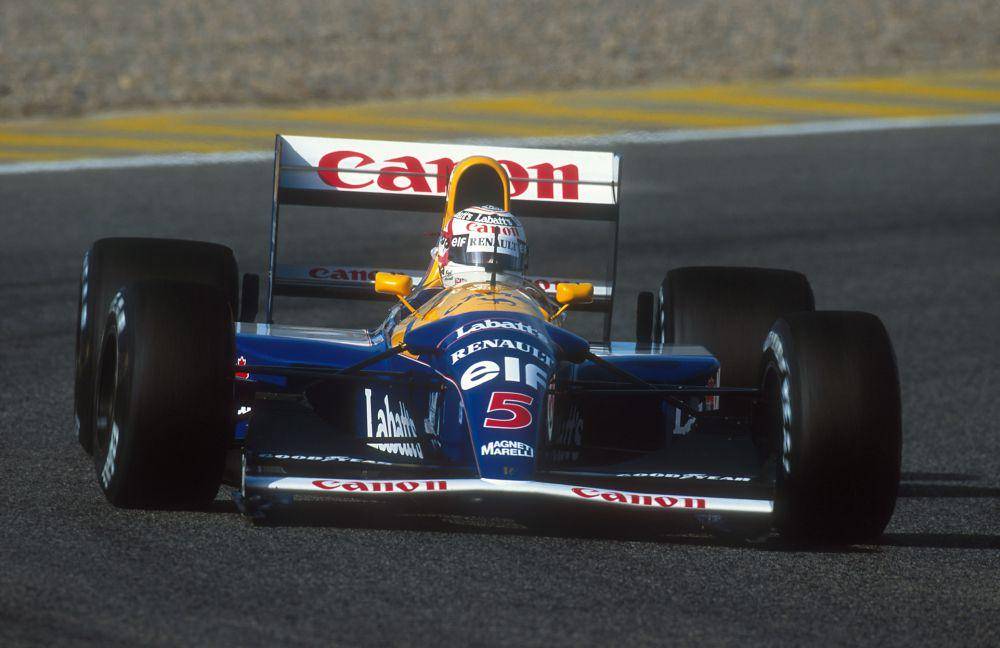 Nigel Mansell (twitter.com/WilliamsRacing)