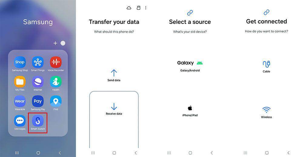 Fitur Smart Switch di Samsung Galaxy A15 (dok. Samsung)