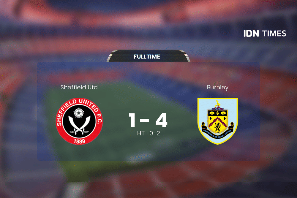 Burnley Permalukan Sheffield Utd di Kandangnya