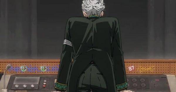 Hajime melakukan siaran pengumuman ( Dok. CloverWorks / Wind Breaker )