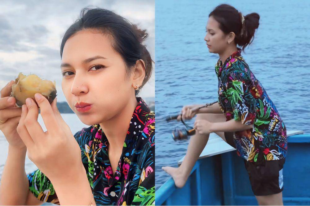 potret Indah Permatasari berpenampilan sederhana di kampung halaman Arie Kriting (instagram.com/indahpermatas)