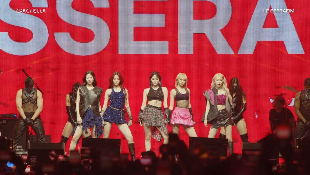 Penampilan Live LE SSERAFIM di Coachella 2024 Week 2, Lebih Stabil?