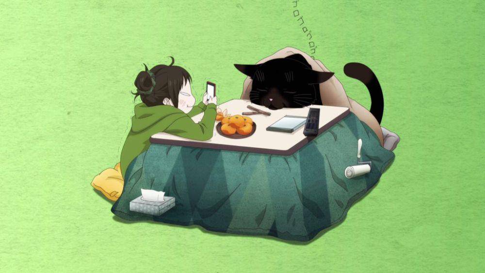cuplikan anime The Masterful Cat is Depressed Again (dok. GoHands/The Masterful Cat is Depressed Again)
