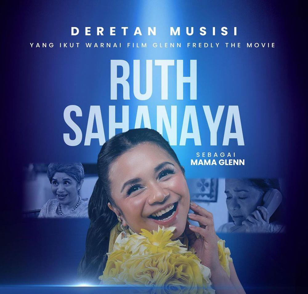 potret Ruth Sahanaya yang jadi ibunda Glenn dalam film Glenn Fredly The Movie.(instagram.com/glennfredlythemovie)