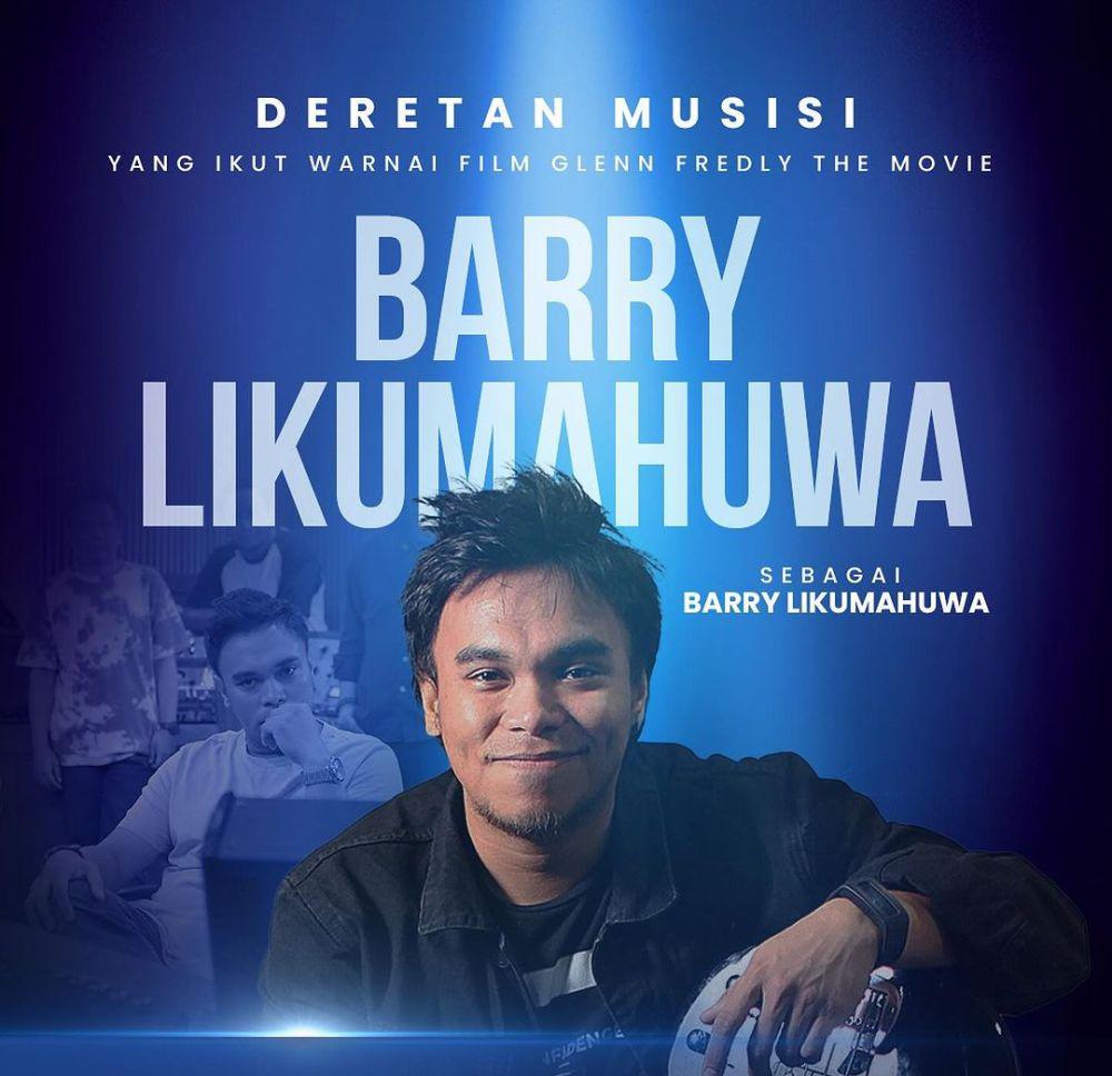 potret Barry Likumahuwa. (instagram.com/glennfredlythemovie)