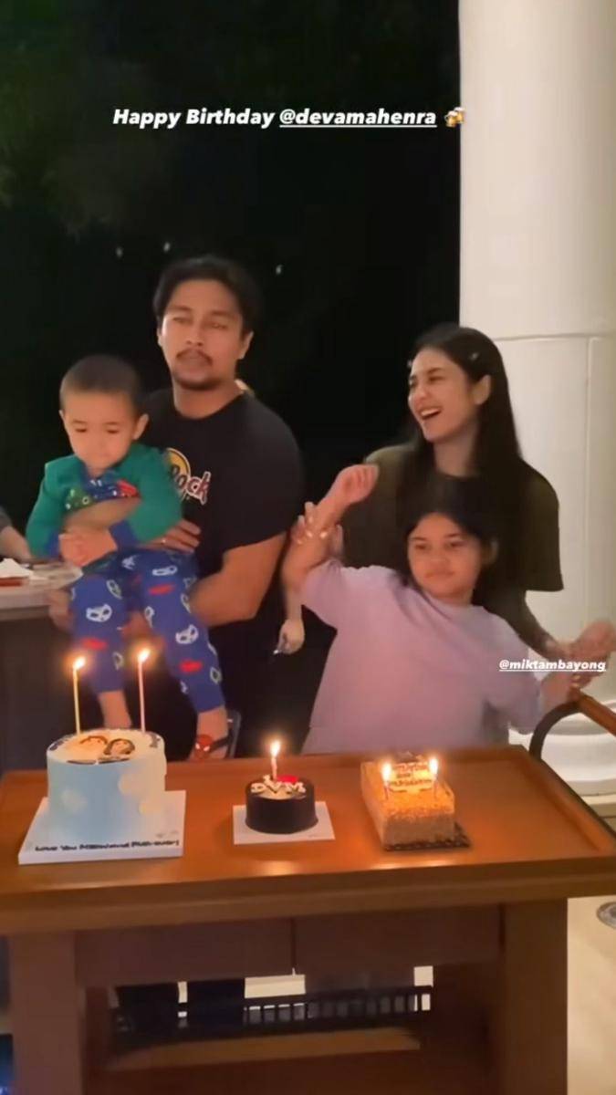 potret Deva Mahenra rayakan ulang tahun bersama Mikha Tambayong dan kerabat (instagram.com/devamahenra)