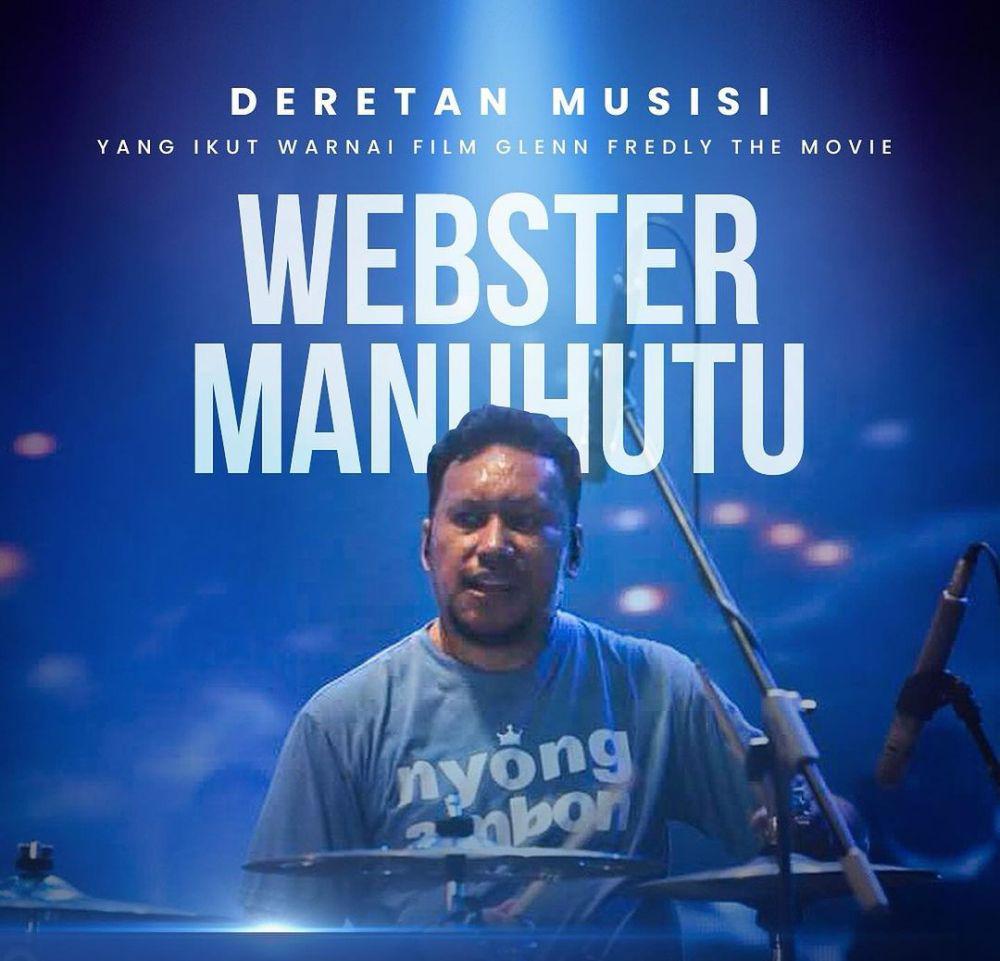 potret Webster Manuhutu. (instagram.com/glennfredlythemovie)