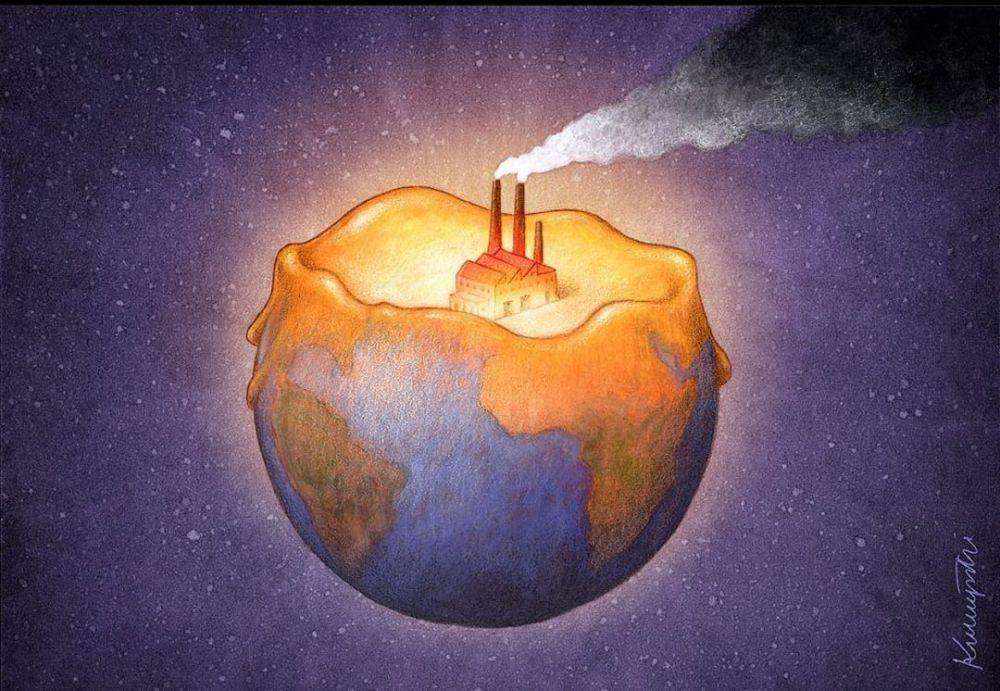 Ilustrasi sosial. (instagram.com/pawel_kuczynski1)