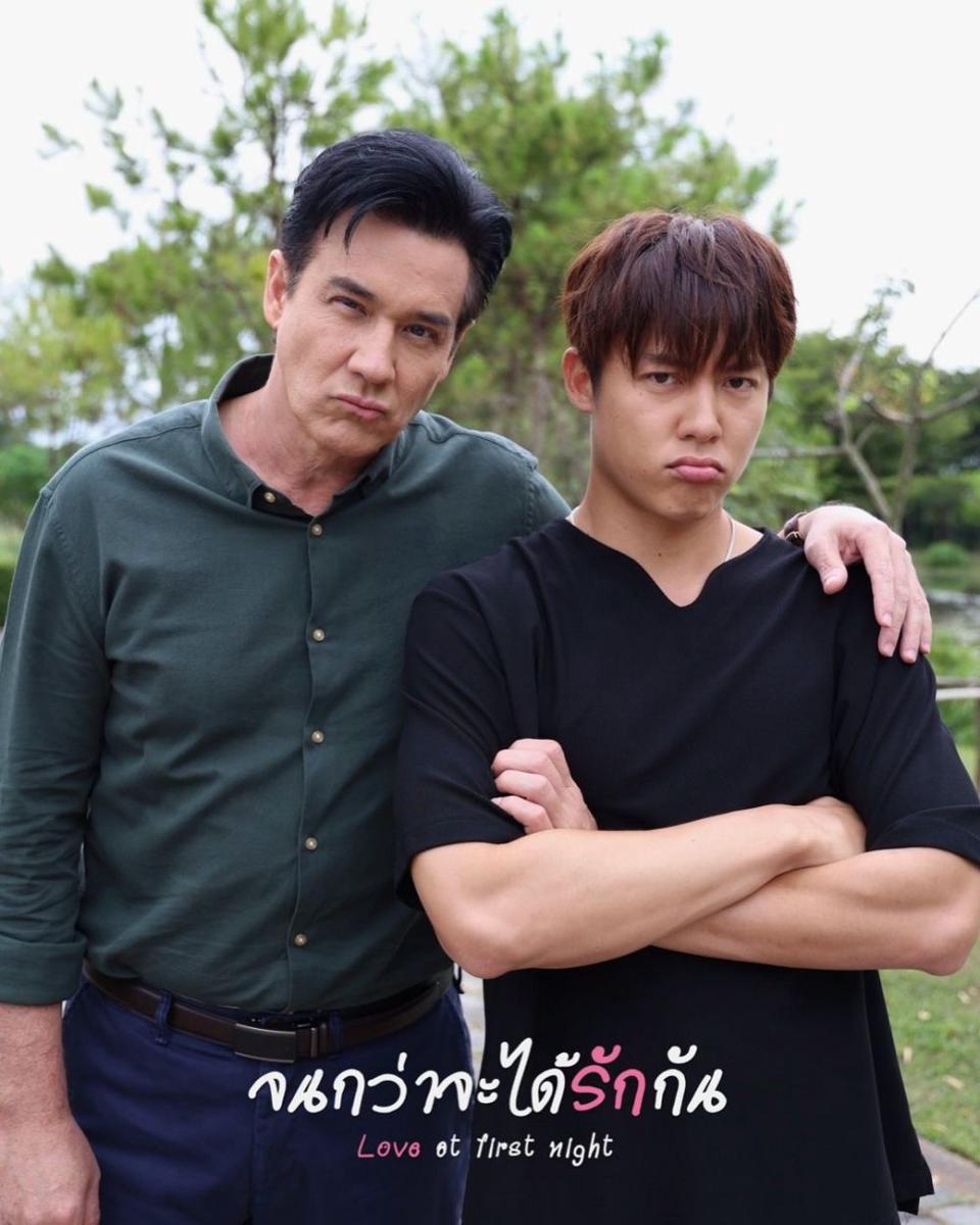potret di balik layar drama Love at First Night (instagram.com/raklakorn)