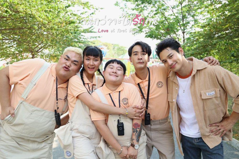 potret di balik layar drama Love at First Night (instagram.com/raklakorn)