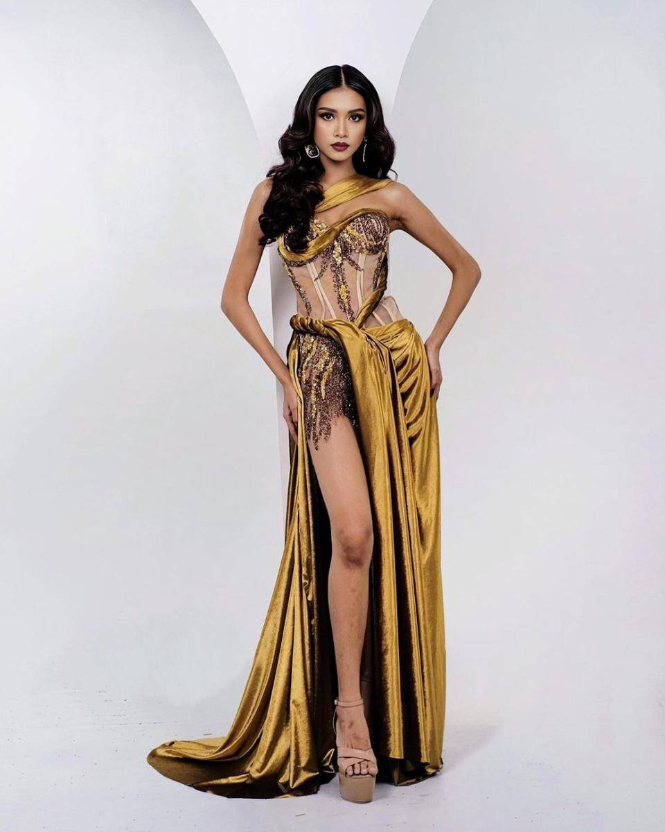 Potret Gaun Malam Finalis Miss Mega Bintang Bali 2024 (instagram.com/inggikendran.official)