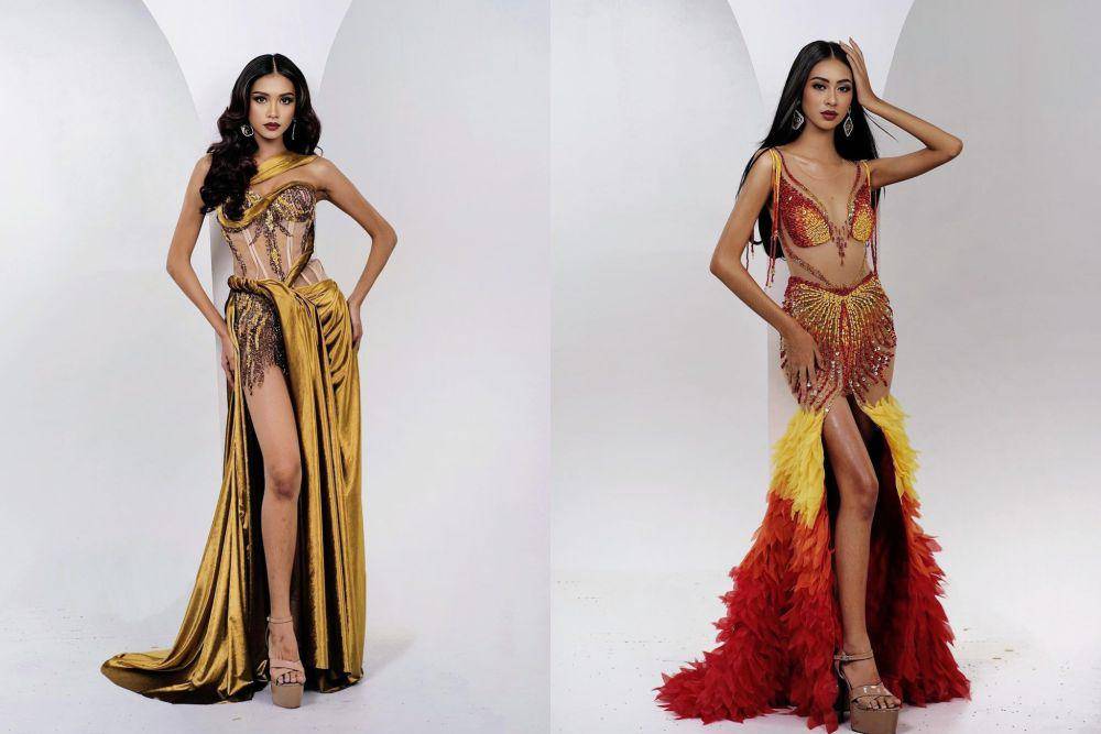 Potret Gaun Malam Finalis Miss Mega Bintang Bali 2024 (instagram.com/inggikendran.official)