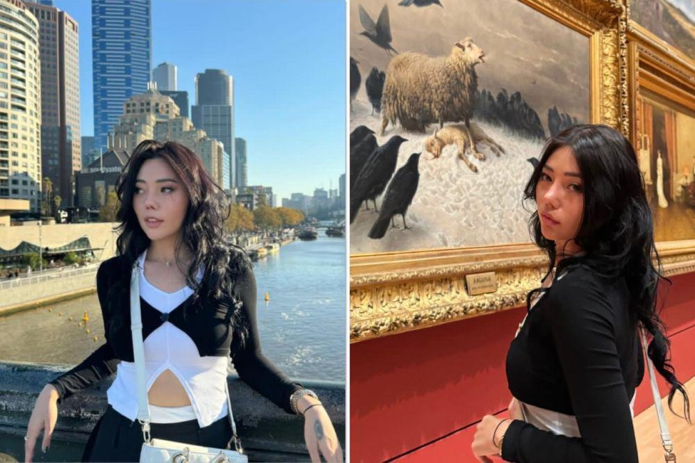 9 Potret Wendy Walters Liburan di Australia, Main ke Museum Seni!