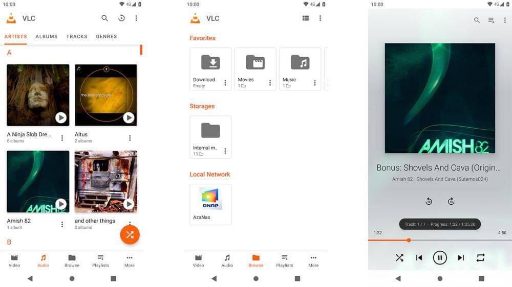 VLC (dok. Videolabs)