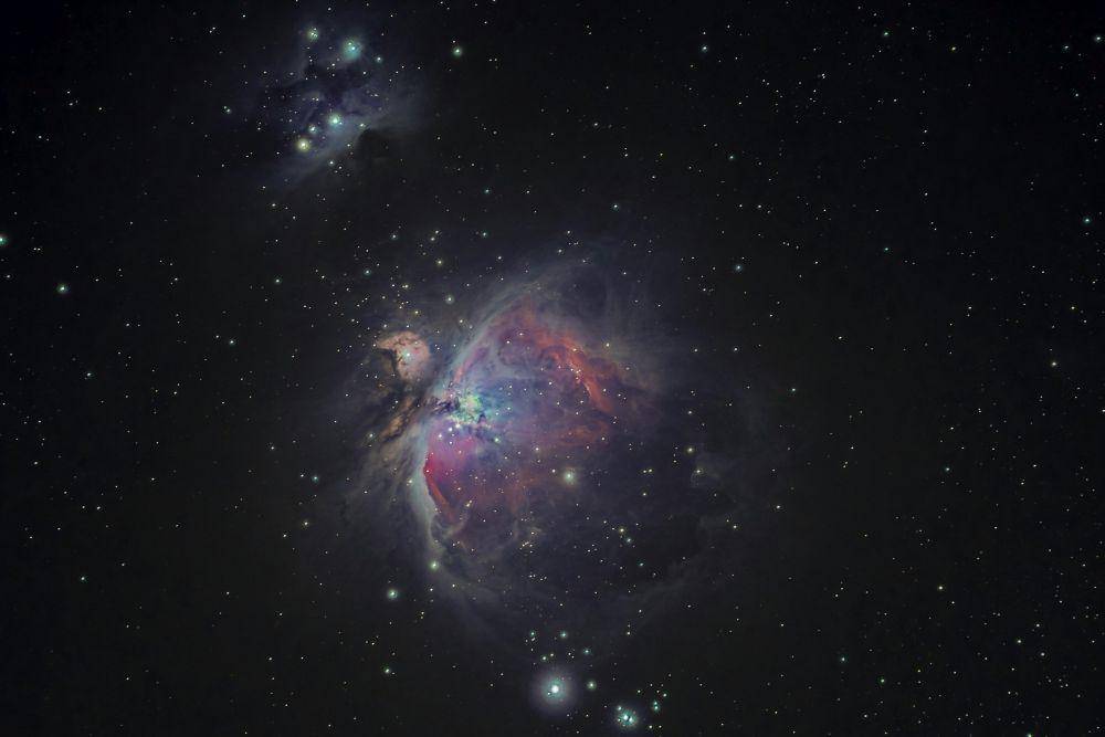 ilustrasi debu cosmic (unsplash.com/Bryan Goff)