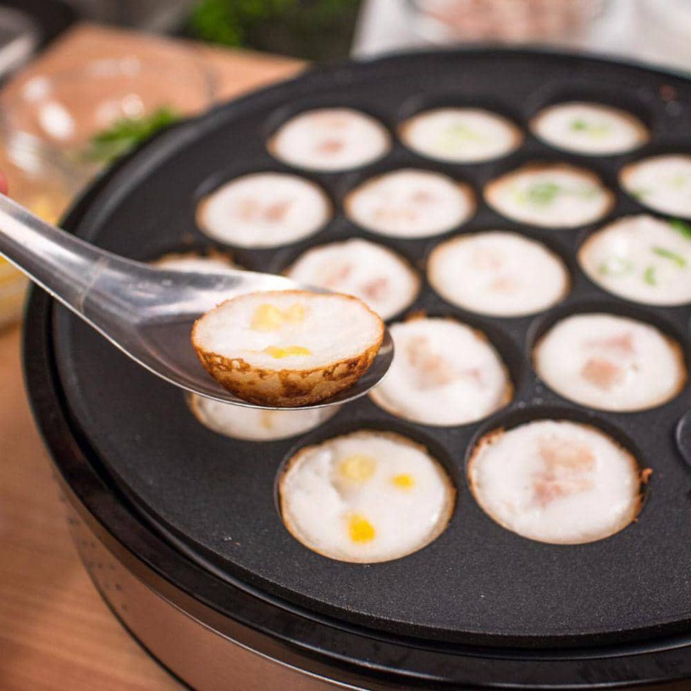 ilustrasi proses pembuatan kanom krok (instagram.com/hotthaikitchen)