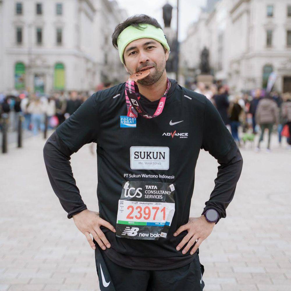 Raffi Ahmad London Marathon (instagram.com/raffinagita1717)