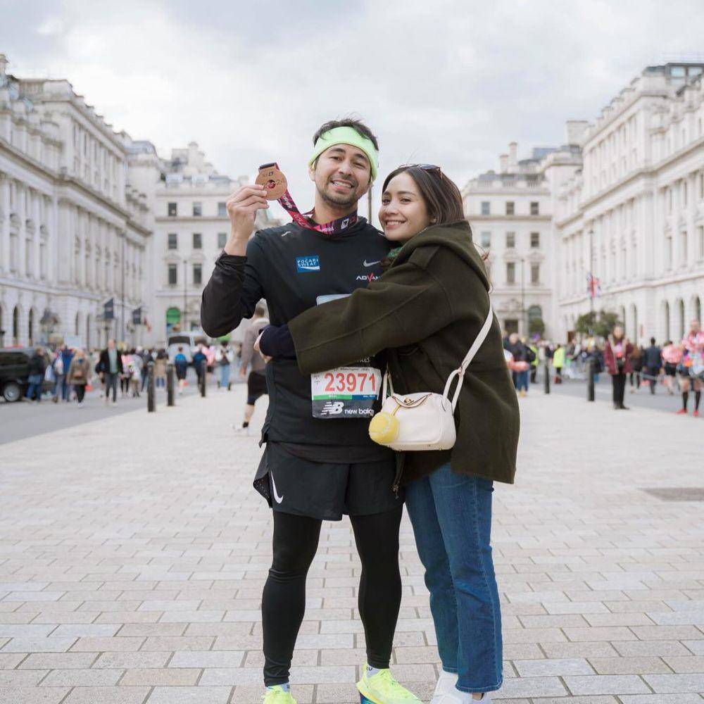 Raffi Ahmad London Marathon (instagram.com/raffinagita1717)