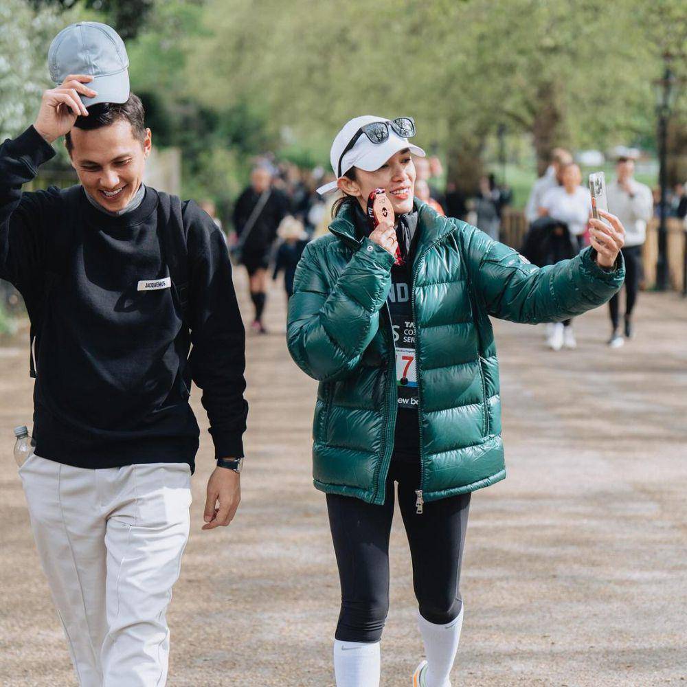 potret Ussy Sulistiawaty ikut London marathon (instagram.com/ussypratama)