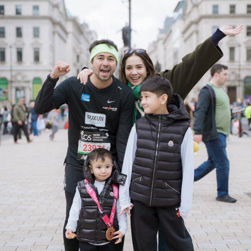 Raffi Ahmad London Marathon (instagram.com/raffinagita1717)