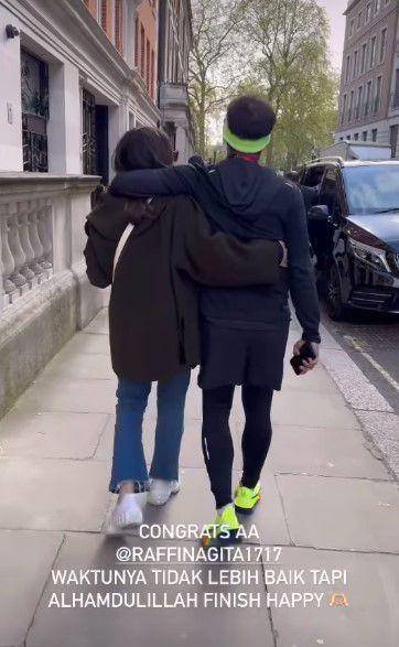Raffi Ahmad London Marathon (instagram.com/raffinagita1717)