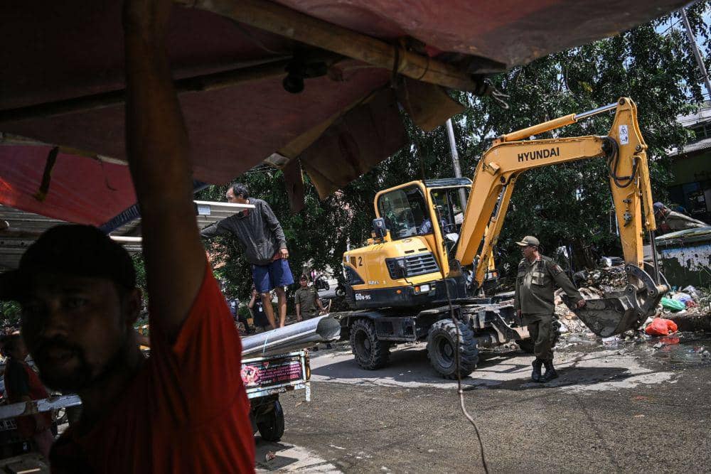 Pemkot Tangerang Mulai Tertibkan Pedagang Pasar Sipon Cipondoh