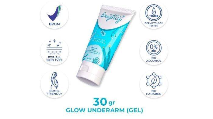 produk Brighty Gel Glowing Underarm
