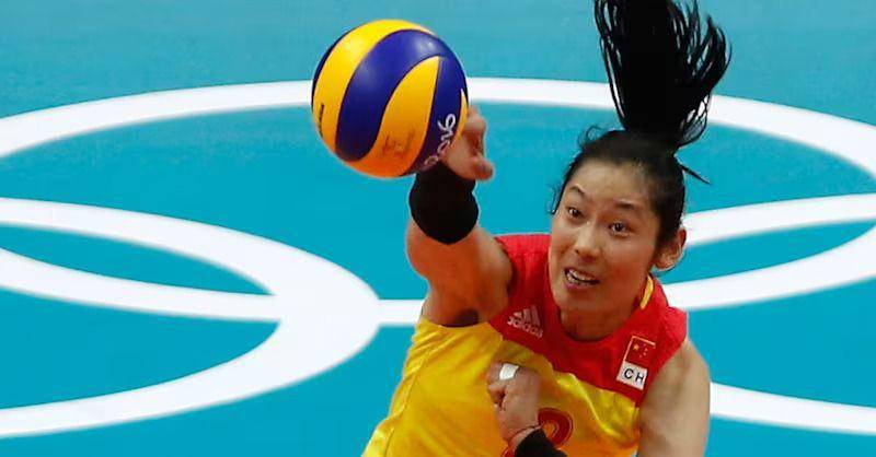 Zhu Ting, salah satu atlet voli putri tertinggi di dunia (olympics.com)