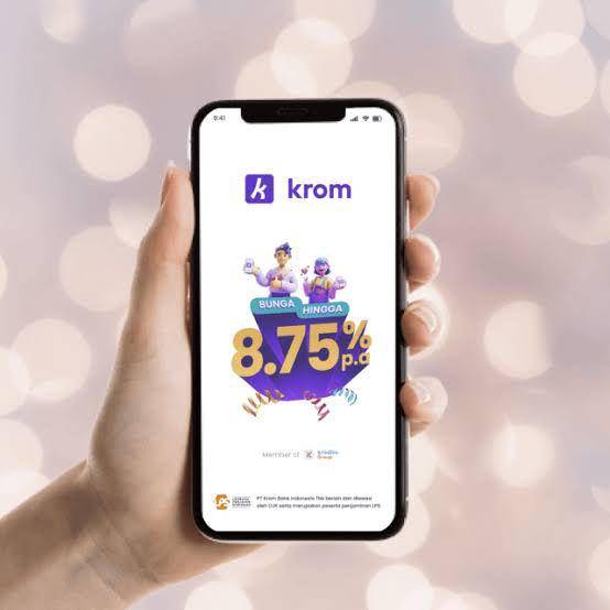 aplikasi Krom Bank (krom.id)