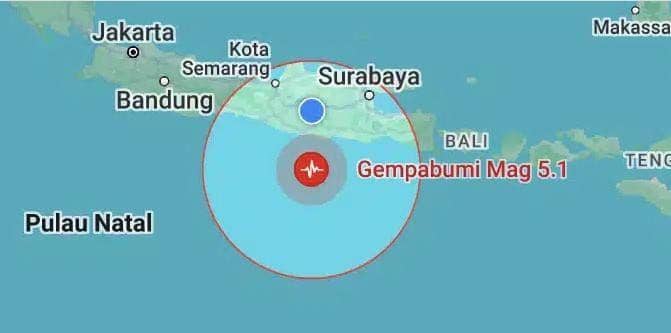 Gempa Pacitan Juga Dirasakan Warga Madiun Raya