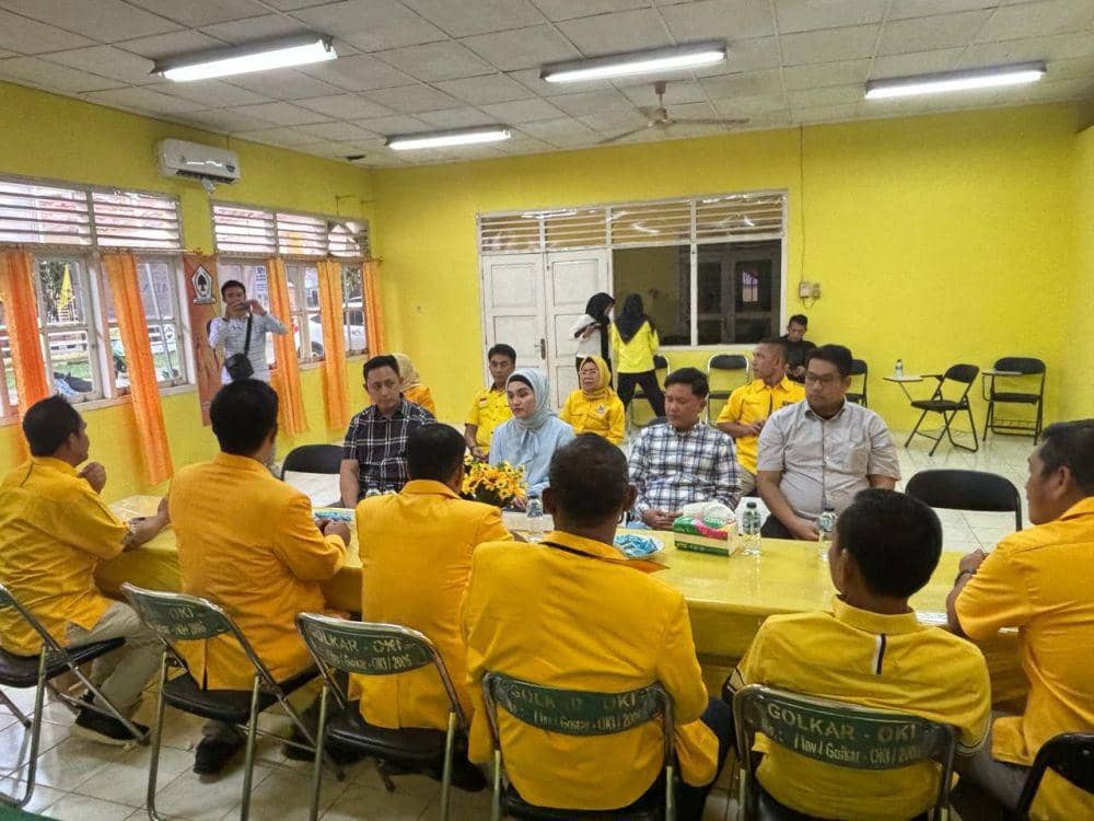 Bapilu Demokrat datangi kantor DPD II Golkar OKI (Dok: istimewa)