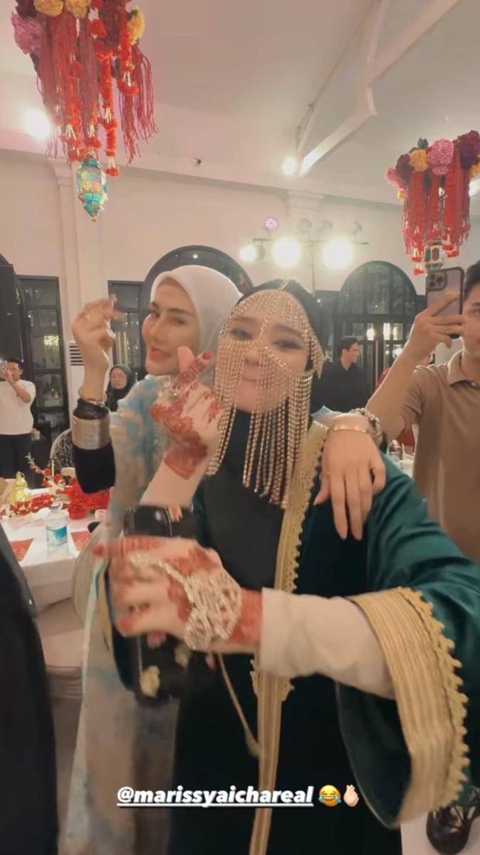 potret penampilan Inara Rusli di acara birthday party Irish Bella (instagram.com/mommy_starla)