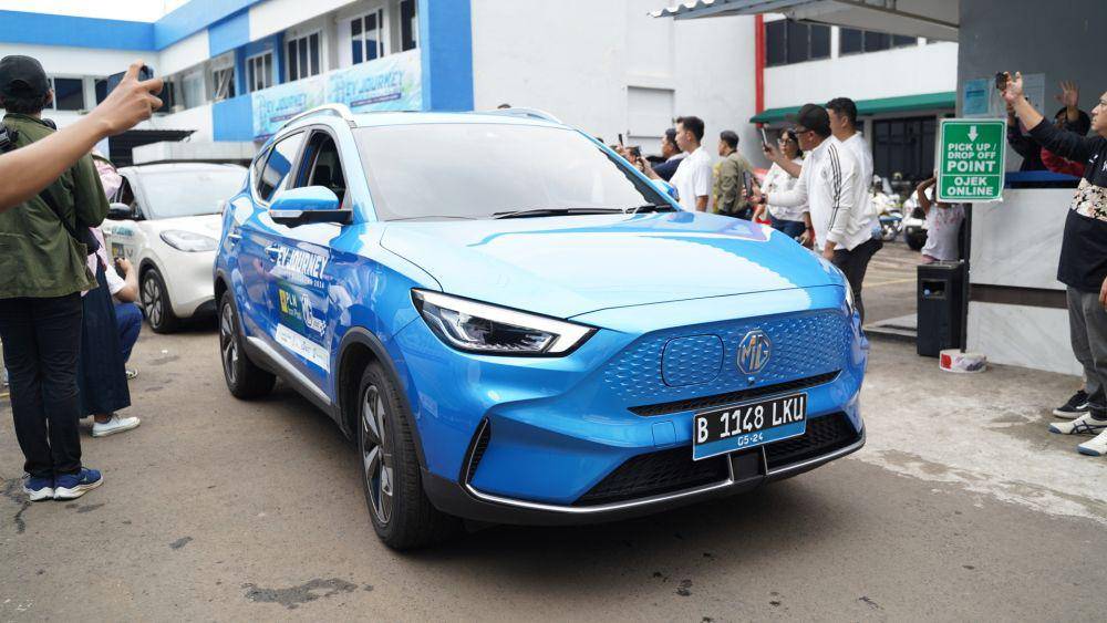 Perjalanan MG dan PLN dari Jakarta-Mandalika (MG Motor)