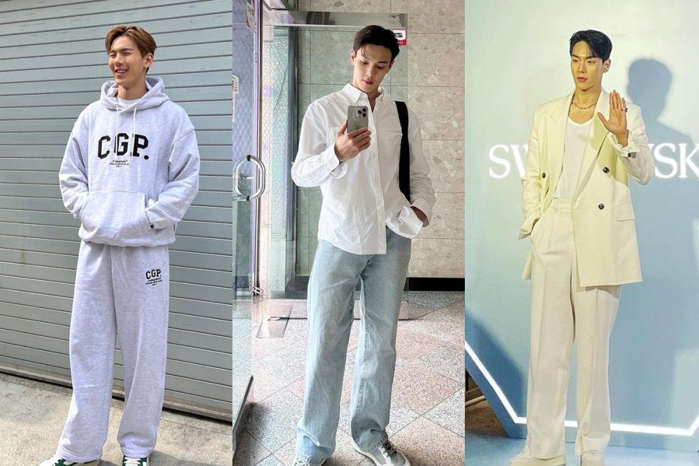 7 Padu Padan Atasan Putih ala Shownu MONSTA X, Modis Minimalis!