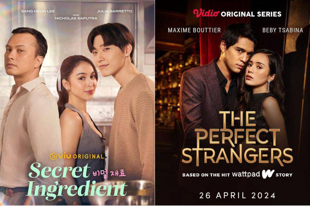 Series Indonesia April 2024 (dok. Screenplay Films / The Perfect Strangers | dok. Viu Original / Secret Ingredient)