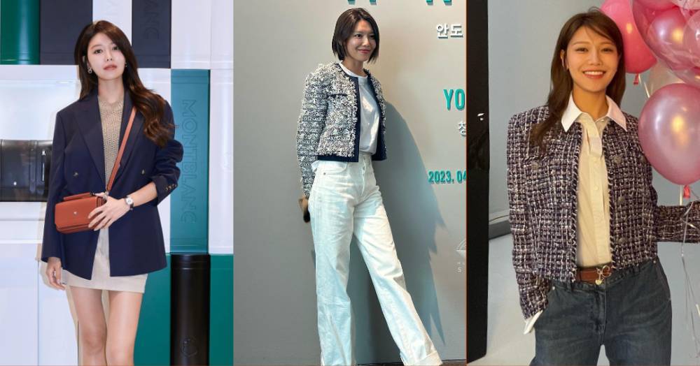 outfit layering (instagram.com/sooyoungchoi)